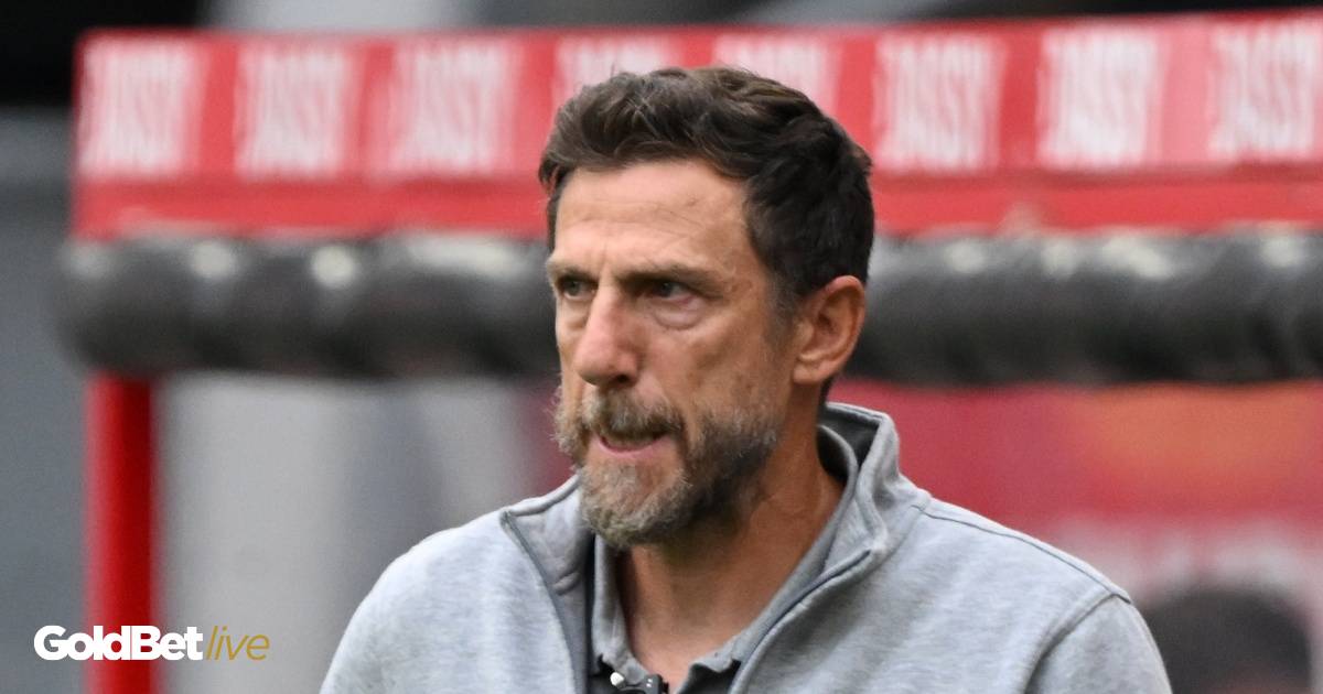 Eusebio Di Francesco, allenatore del Lecce