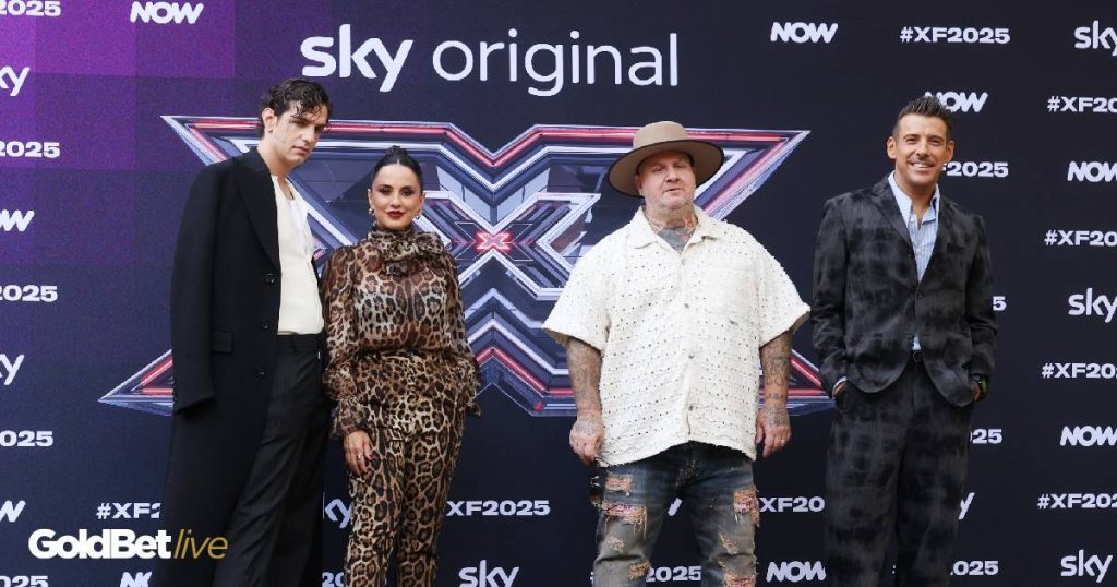 I quattro giudici di X Factor 2025