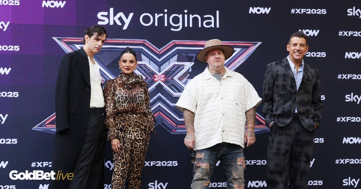 I quattro giudici di X Factor 2025