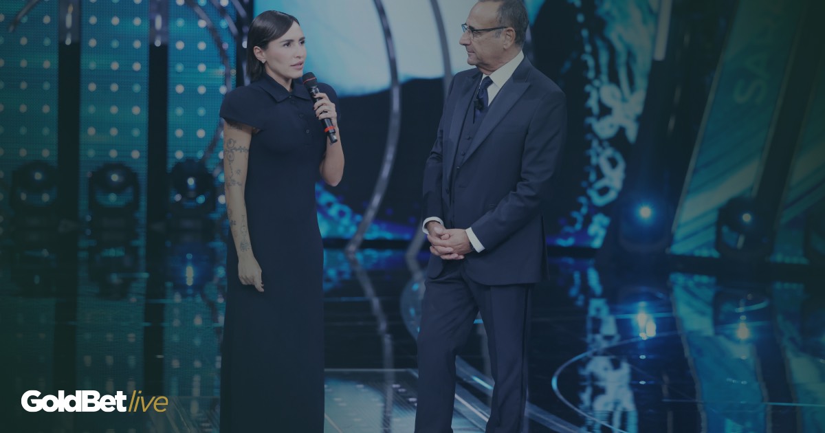 Serena Brancale e Carlo Conti, Sanremo