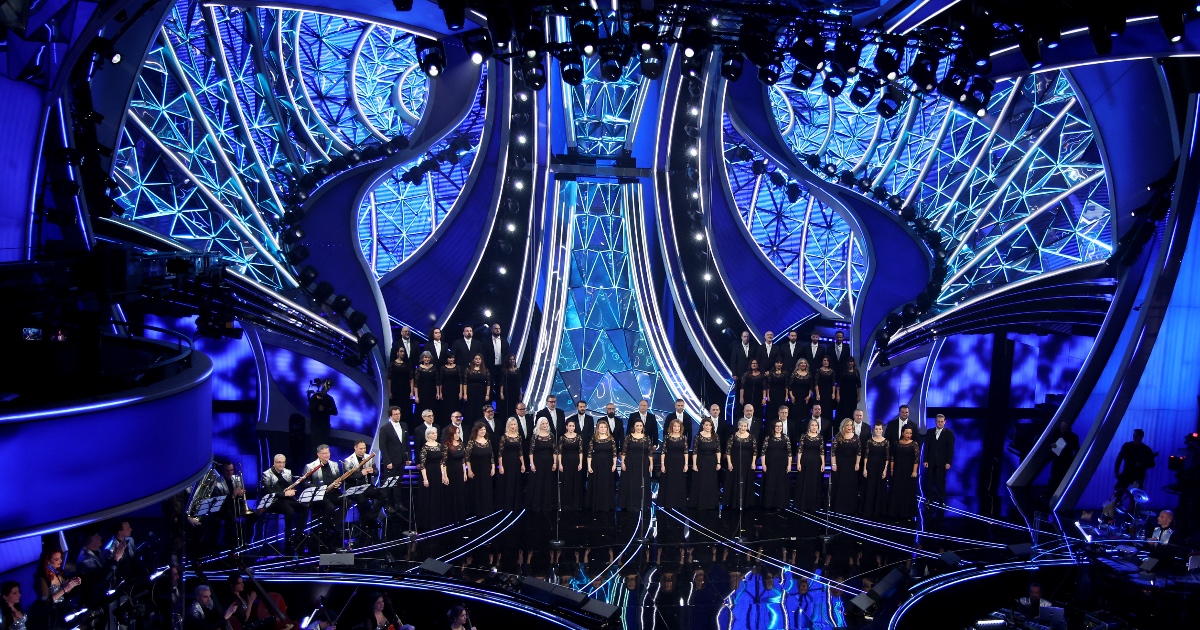 Il palco dell'Ariston