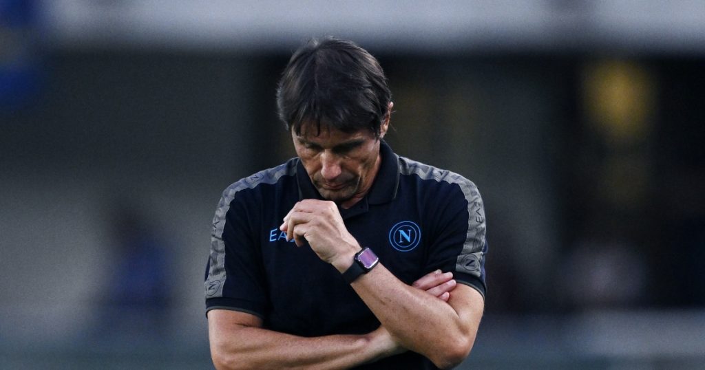 Antonio Conte, allenatore del Napoli