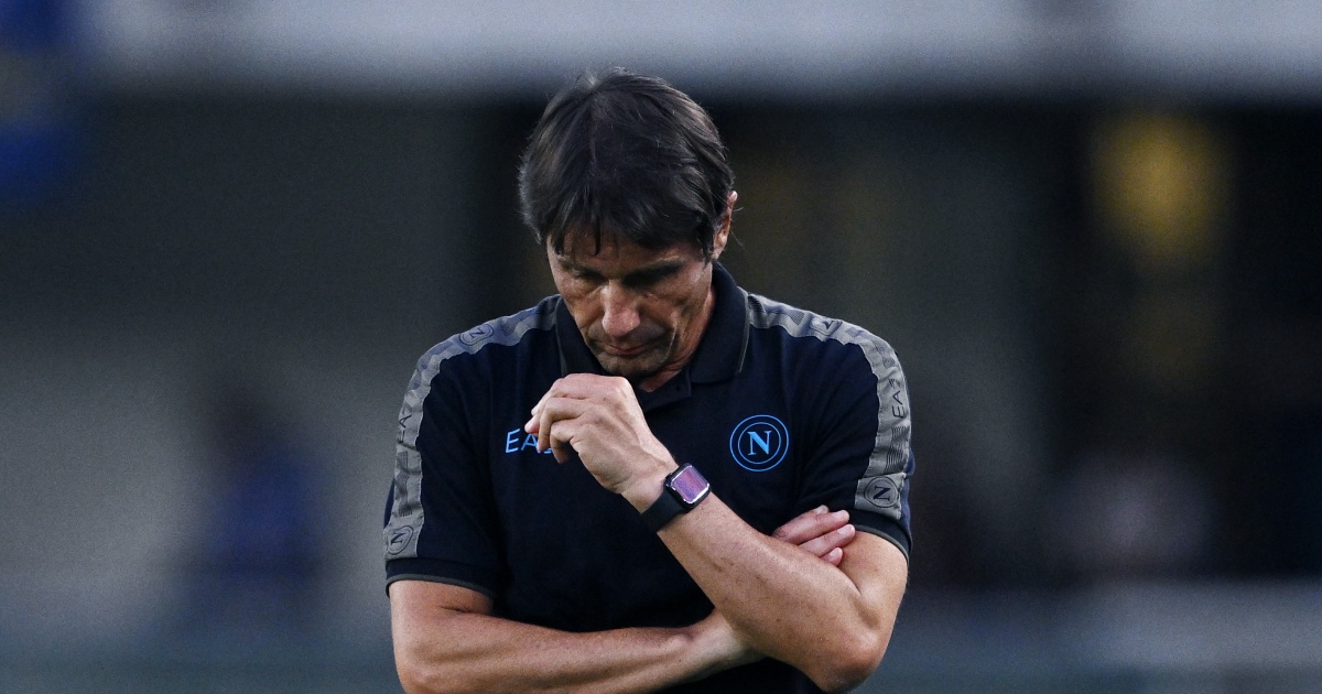 Antonio Conte, allenatore del Napoli