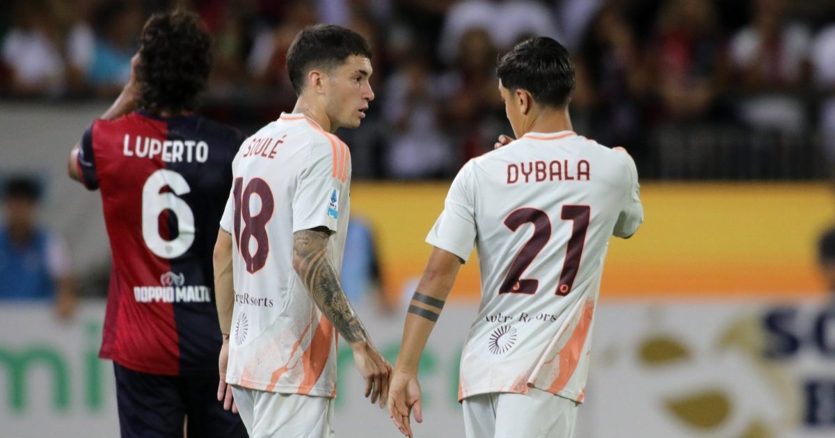 Dybala e Soulé (Getty Images)