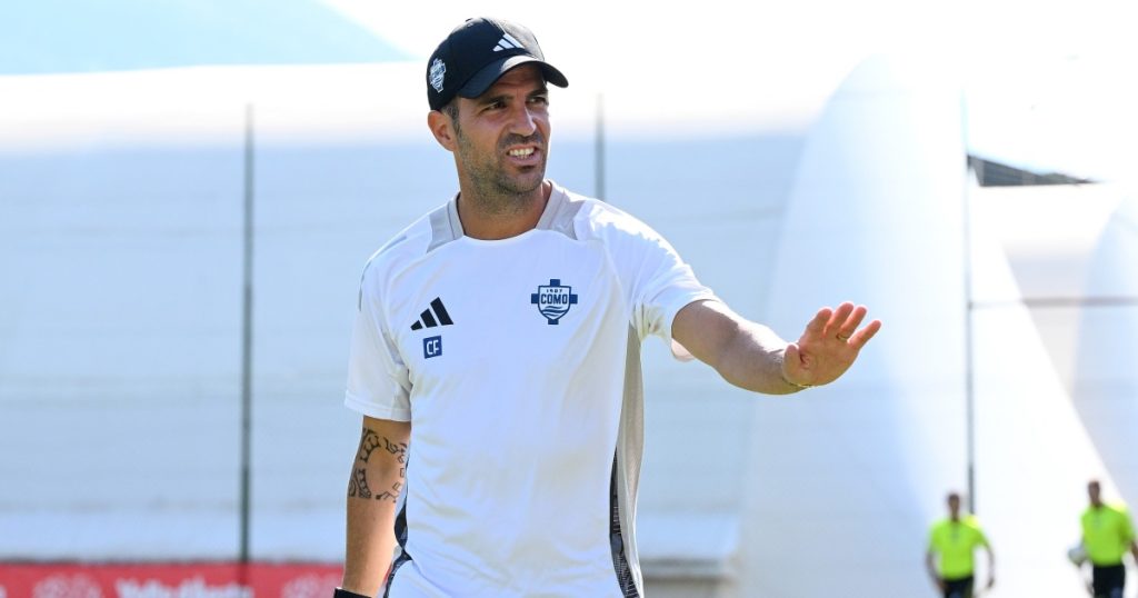 Cesc Fabregas, allenatore Como