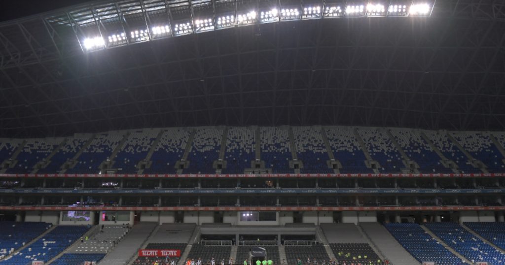 Lo stadio di Monterrey