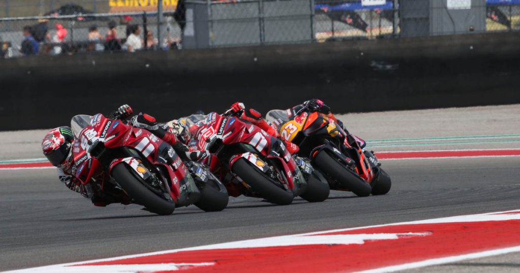 Bagnaia e Marquez, MotoGP