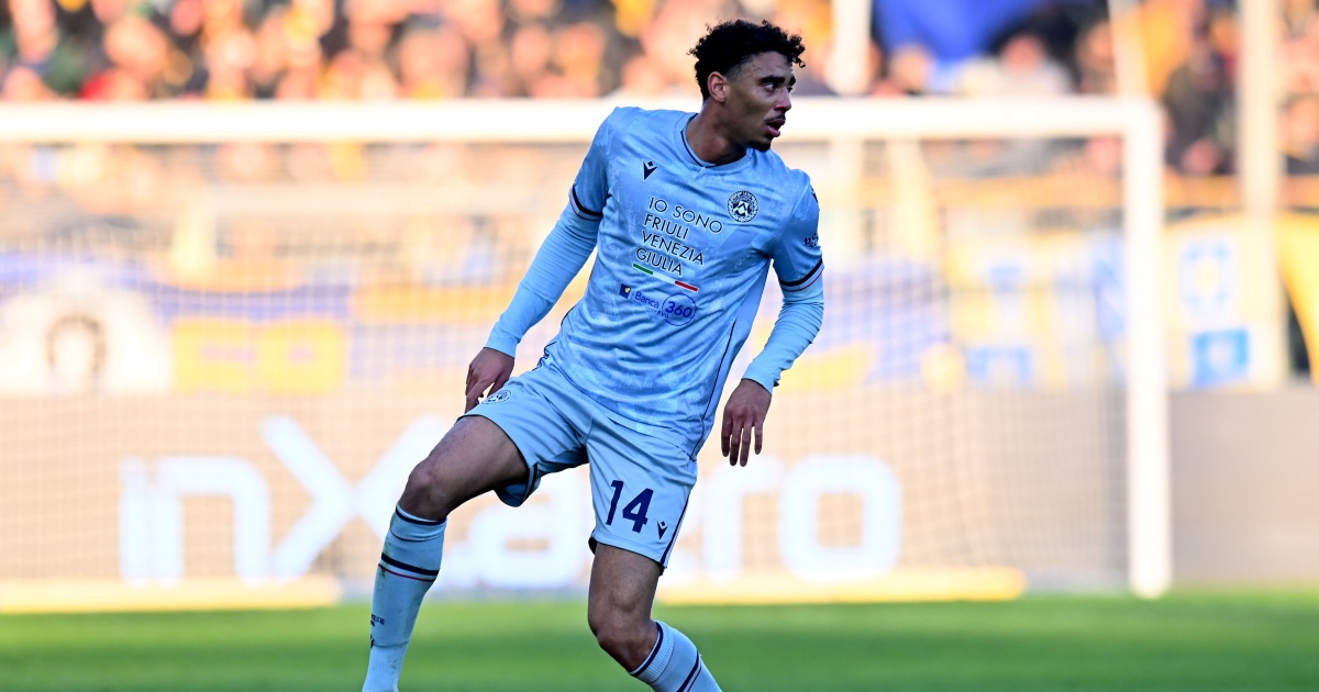 Arthur Atta, centrocampista dell'Udinese