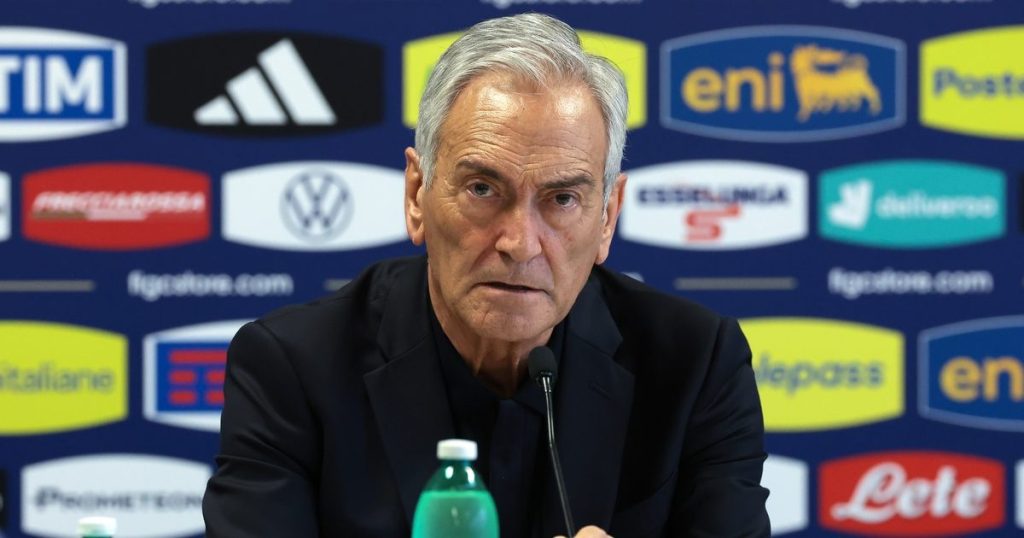 Gabriele Gravina (foto Getty Images)