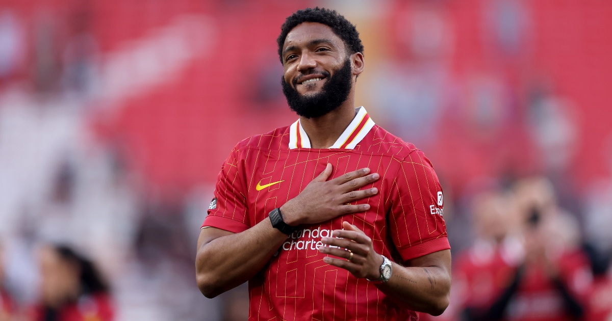 Joe Gomez (foto Getty Images)