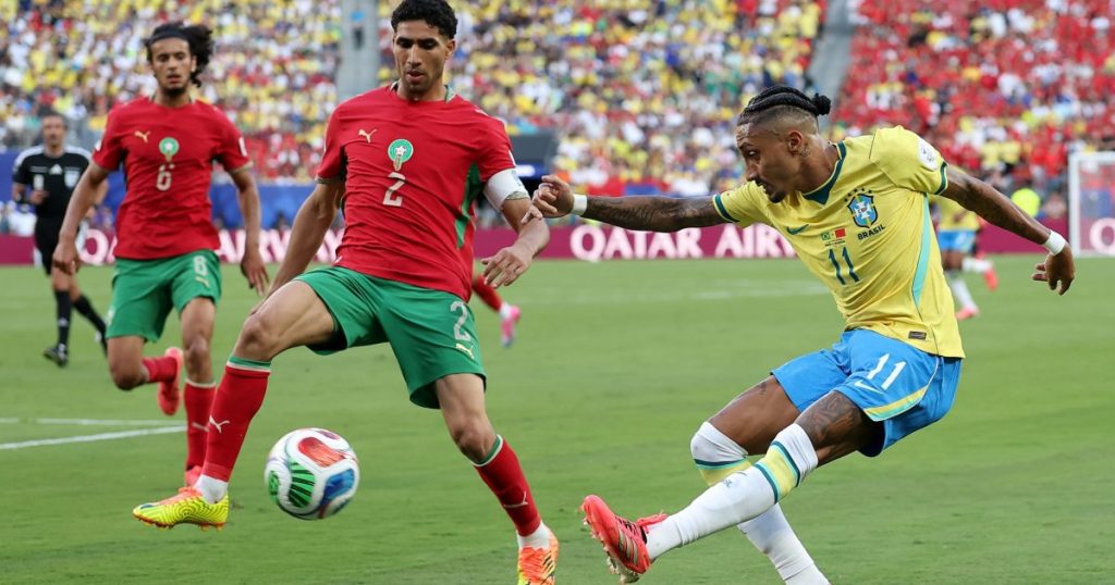 Raphinha, Hakimi, Brasile, Marocco, Mondiali