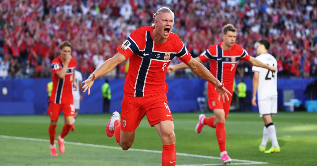 Haaland, Norvegia, Mondiali