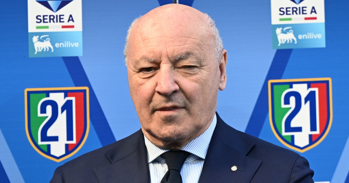 Beppe Marotta, presidente dell'Inter