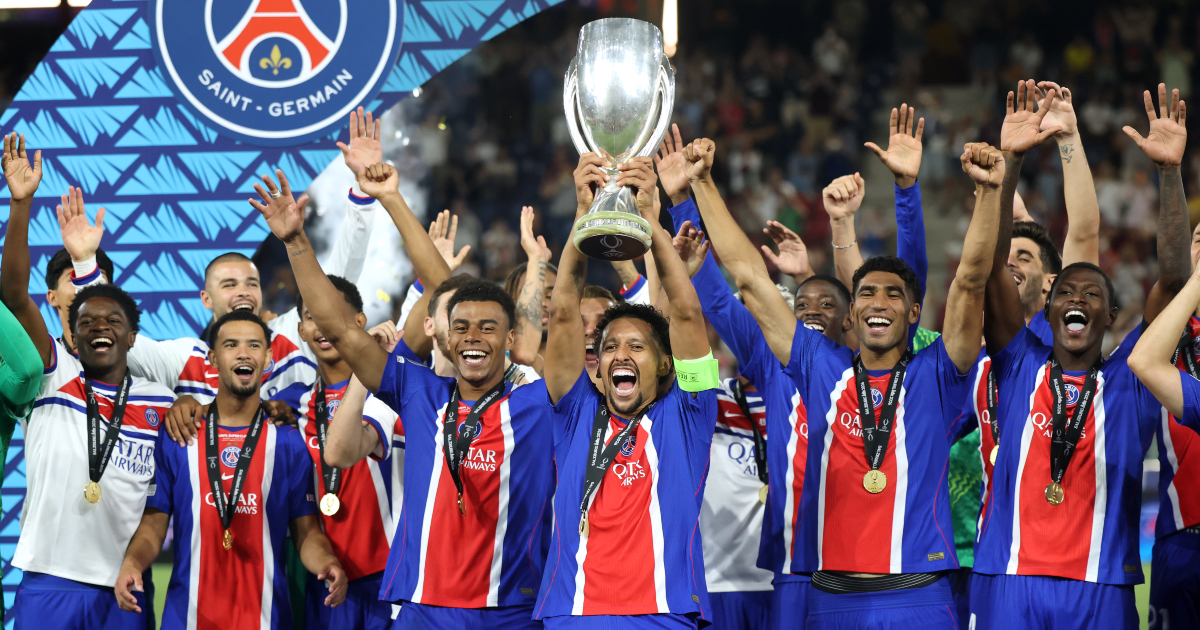 Paris Saint Germain (PSG), Supercoppa Europea (Getty Images)