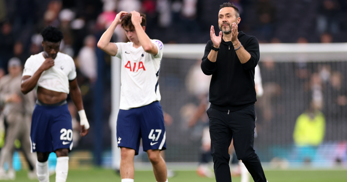 Roberto De Zerbi, Tottenham (Getty Images)