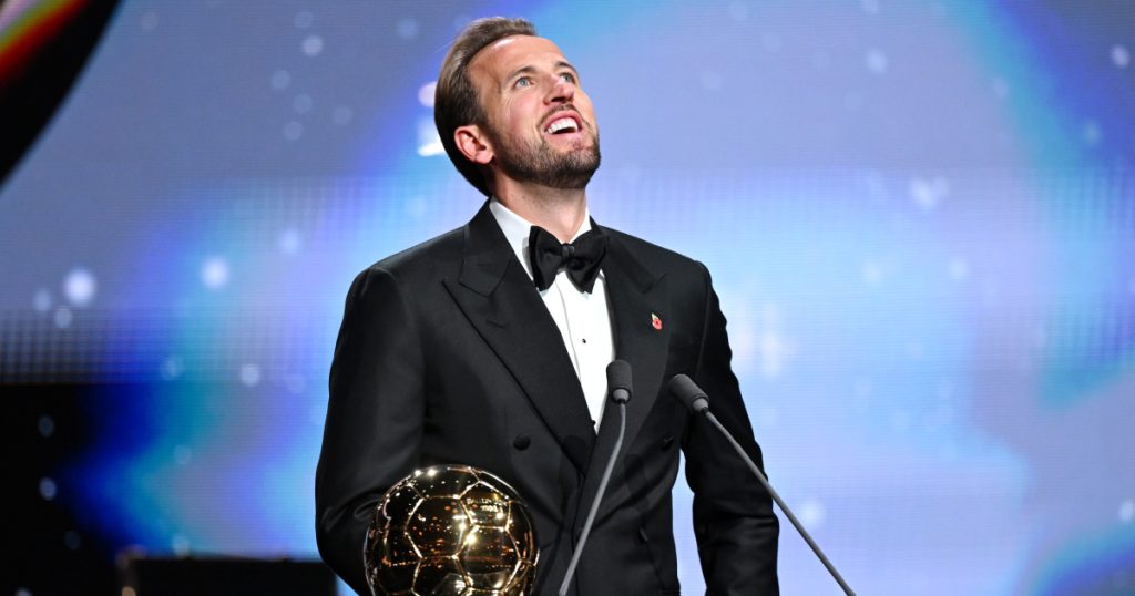 Immagine attuale: Kane, Pallone d'Oro (Getty Images)